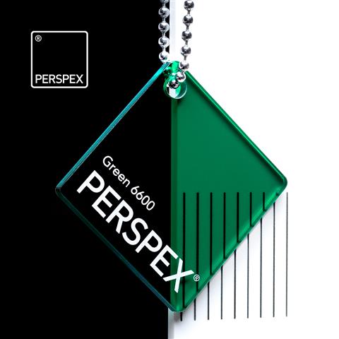 Perspex Green 6600 Sheet | Plastock