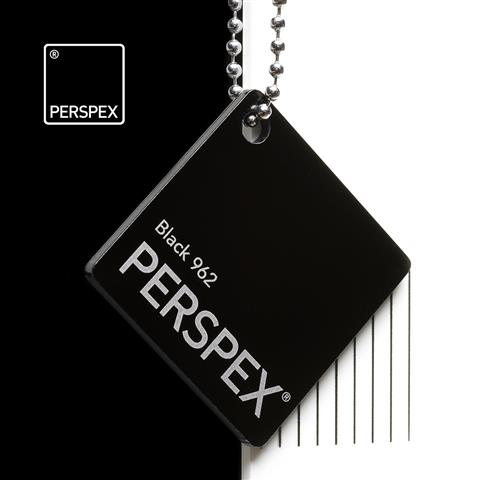 Perspex Black 962 Sheet | Plastock