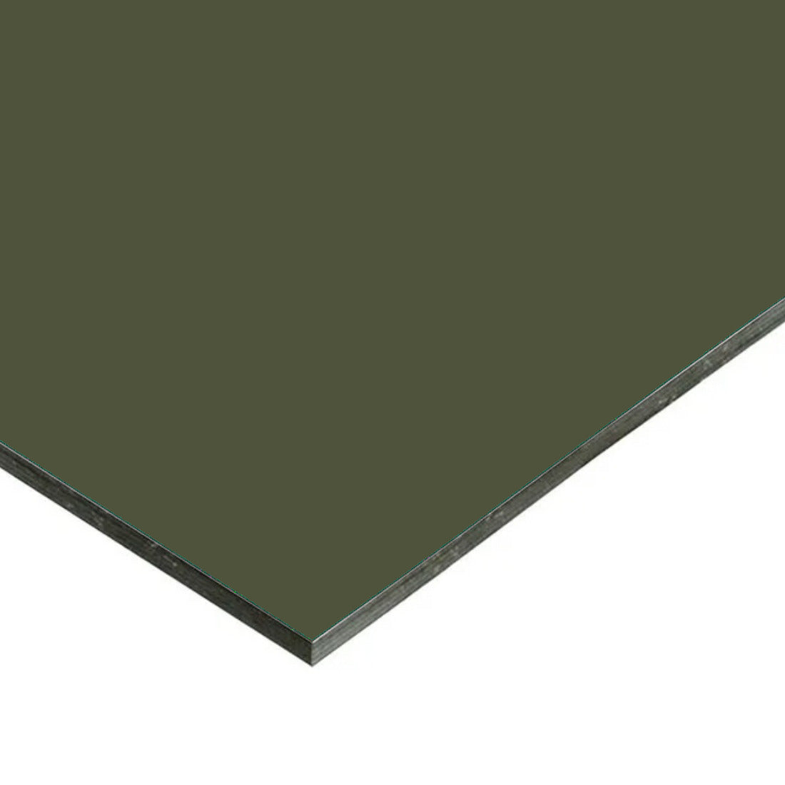 Aluminium Composite Panel 6003 Olive Green Sheet | Plastock