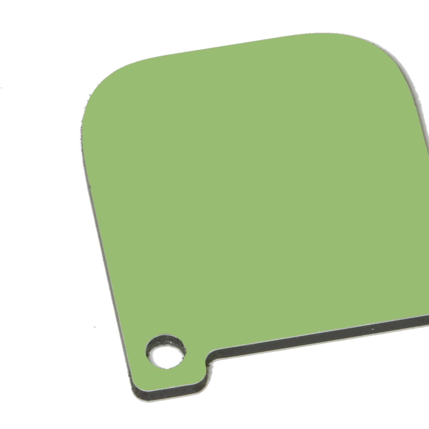 ACP Lime Green Matt/Gloss Sheet | Plastock