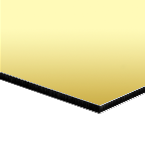 ACP Gold Mirror Gold/Mill Sheet | Plastock