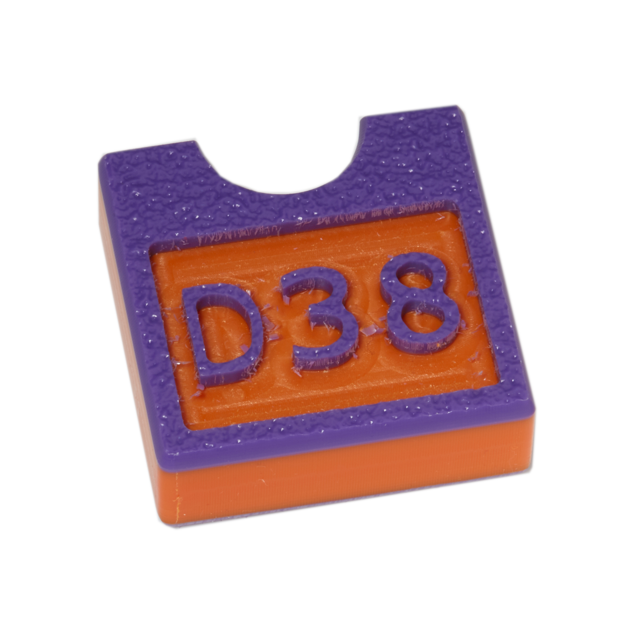 Three Layer HDPE Violet-Orange-Violet | Plastock