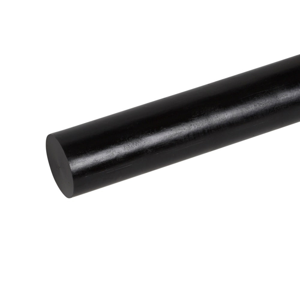 PE1000 (UHMWPE) ELS Electrically Conductive Black Rod | Plastock