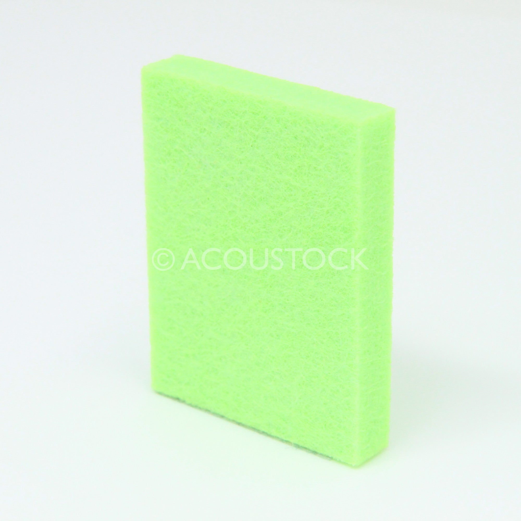 Acoustock PET Felt Acoustic Panel Bright Green | Plastock