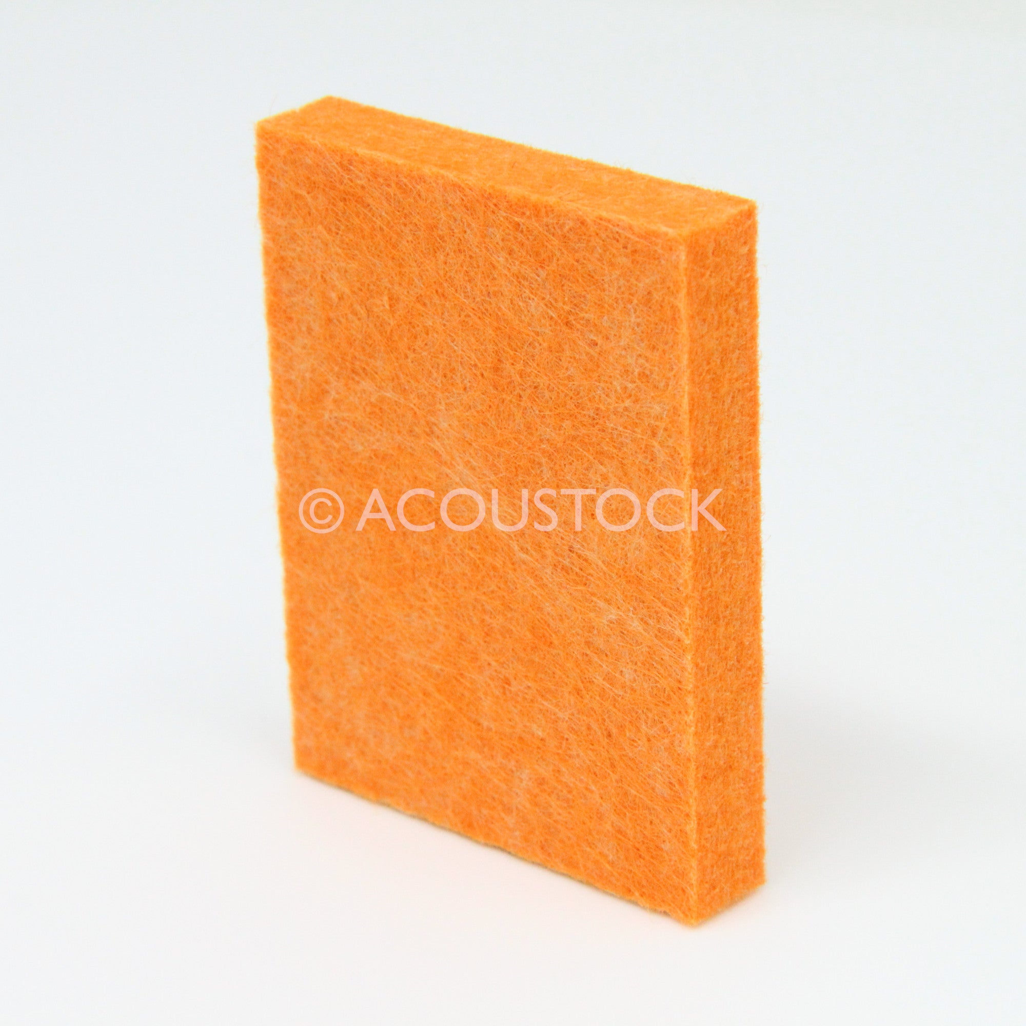 Acoustock PET Felt Acoustic Panel Orange Fizz | Plastock