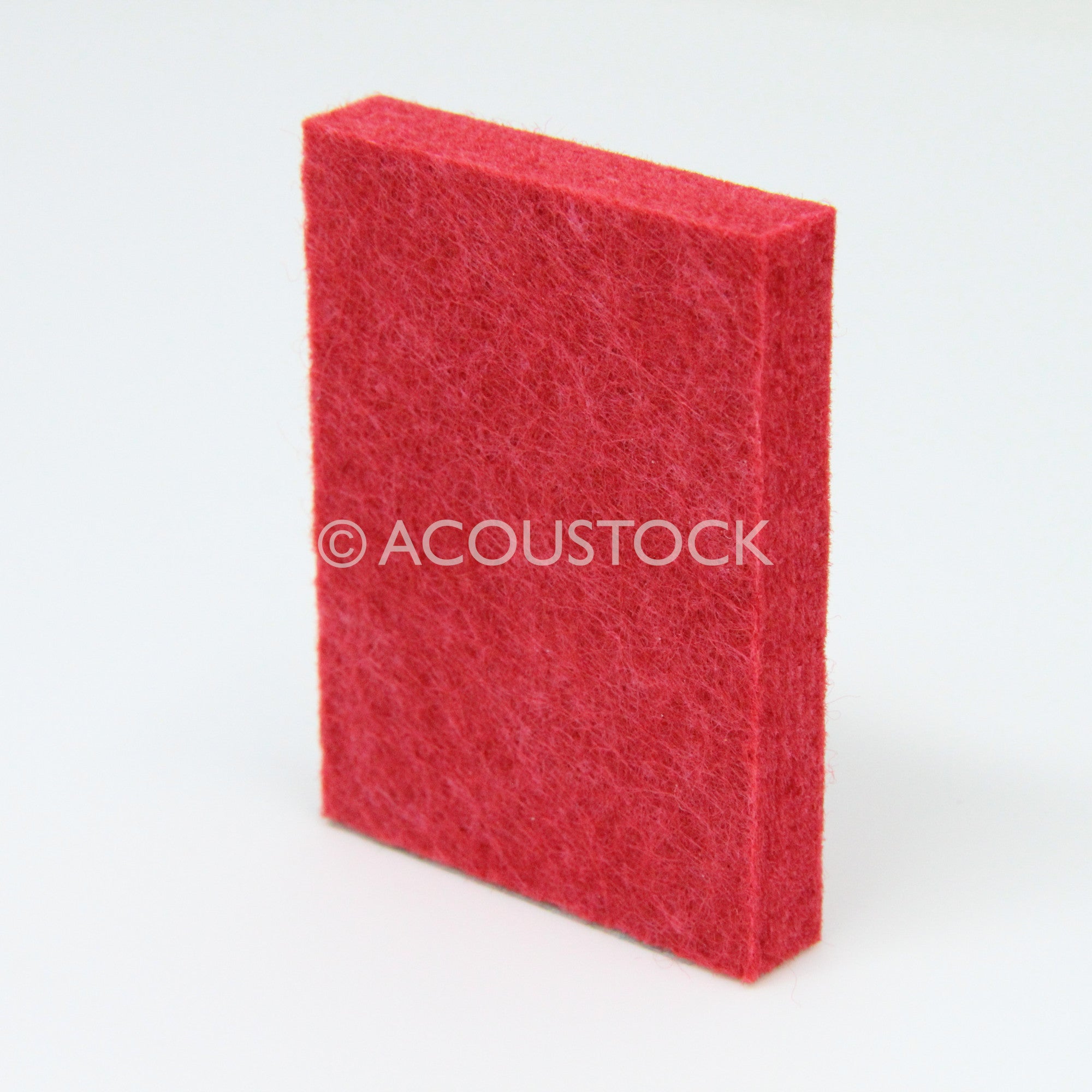 Acoustock PET Felt Acoustic Panel Poppy Red | Plastock