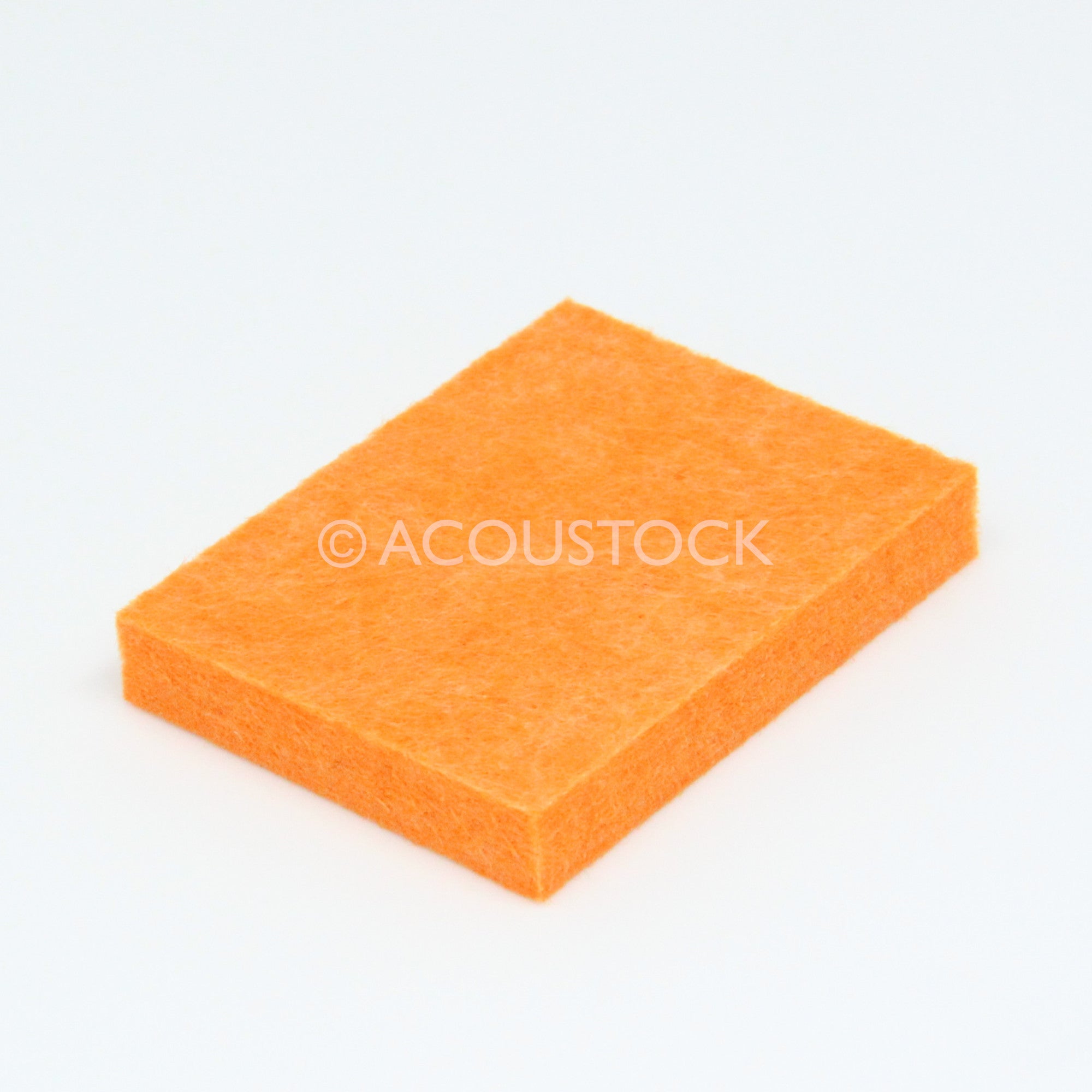 Acoustock PET Felt Acoustic Panel Orange Fizz | Plastock