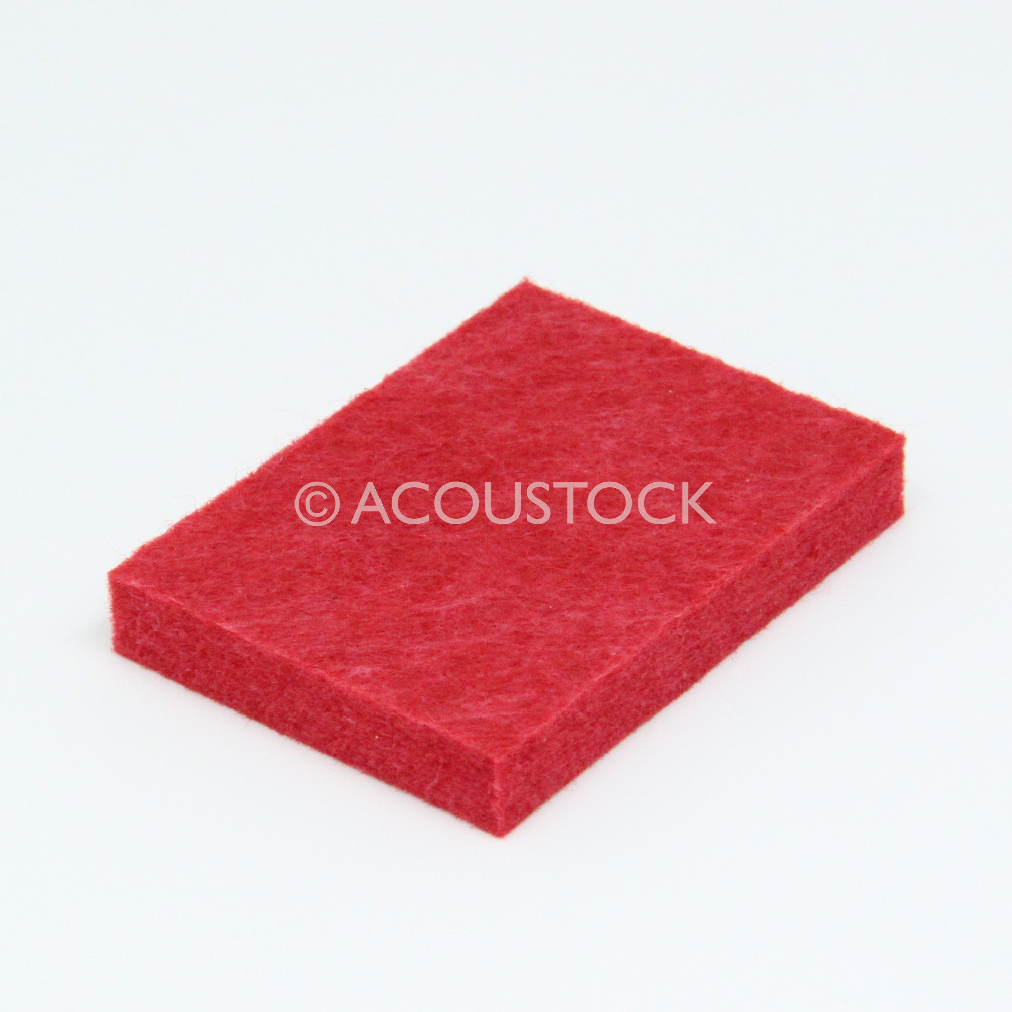 Acoustock PET Felt Acoustic Panel Poppy Red | Plastock