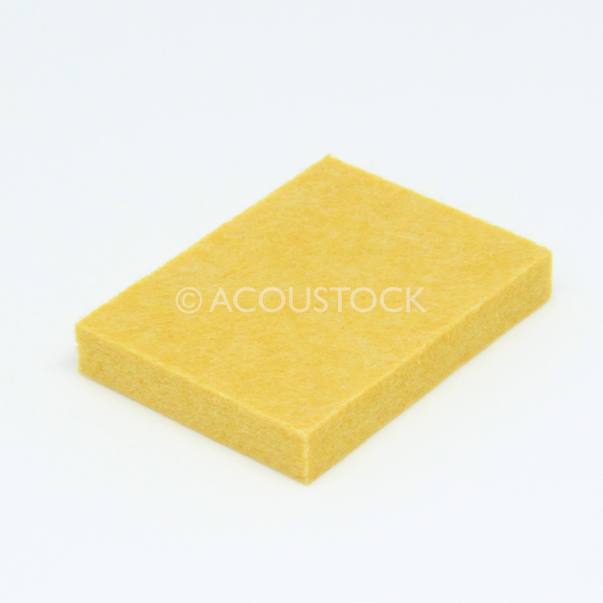 Acoustock PET Felt Acoustic Panel Mustard | Plastock