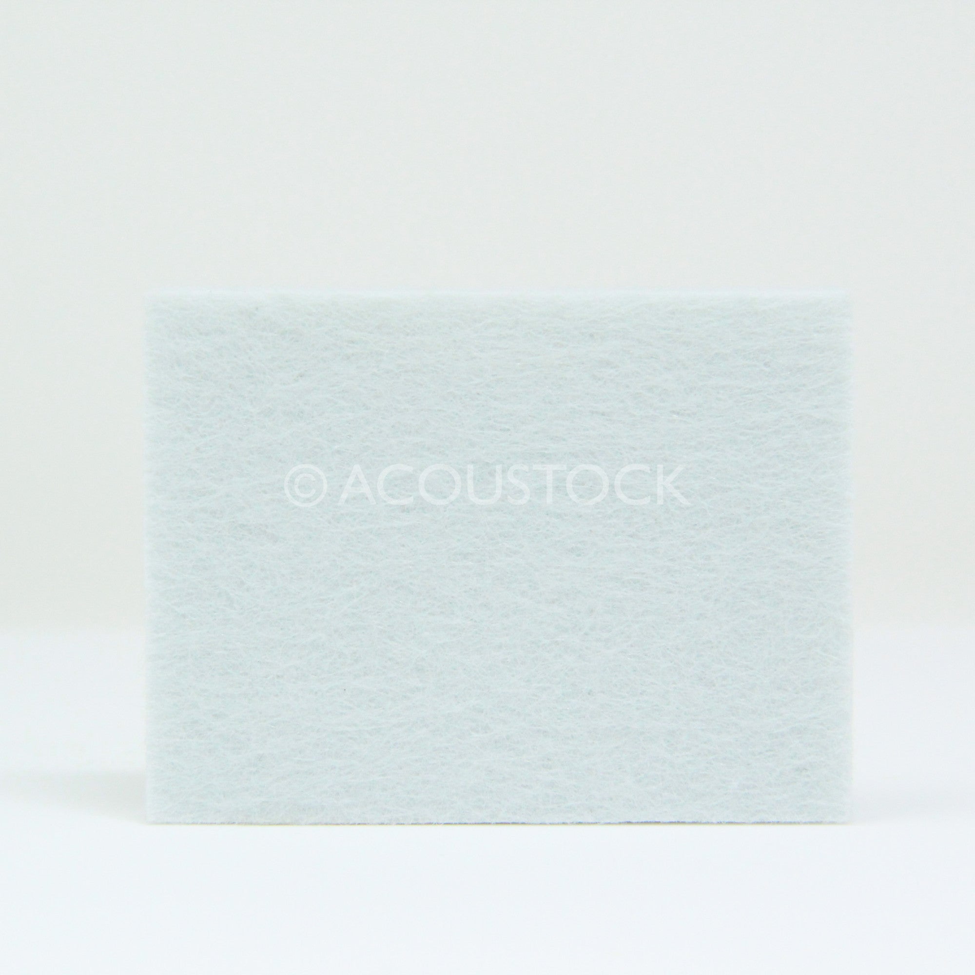 Acoustock PET Felt Acoustic Panel Ice White | Plastock