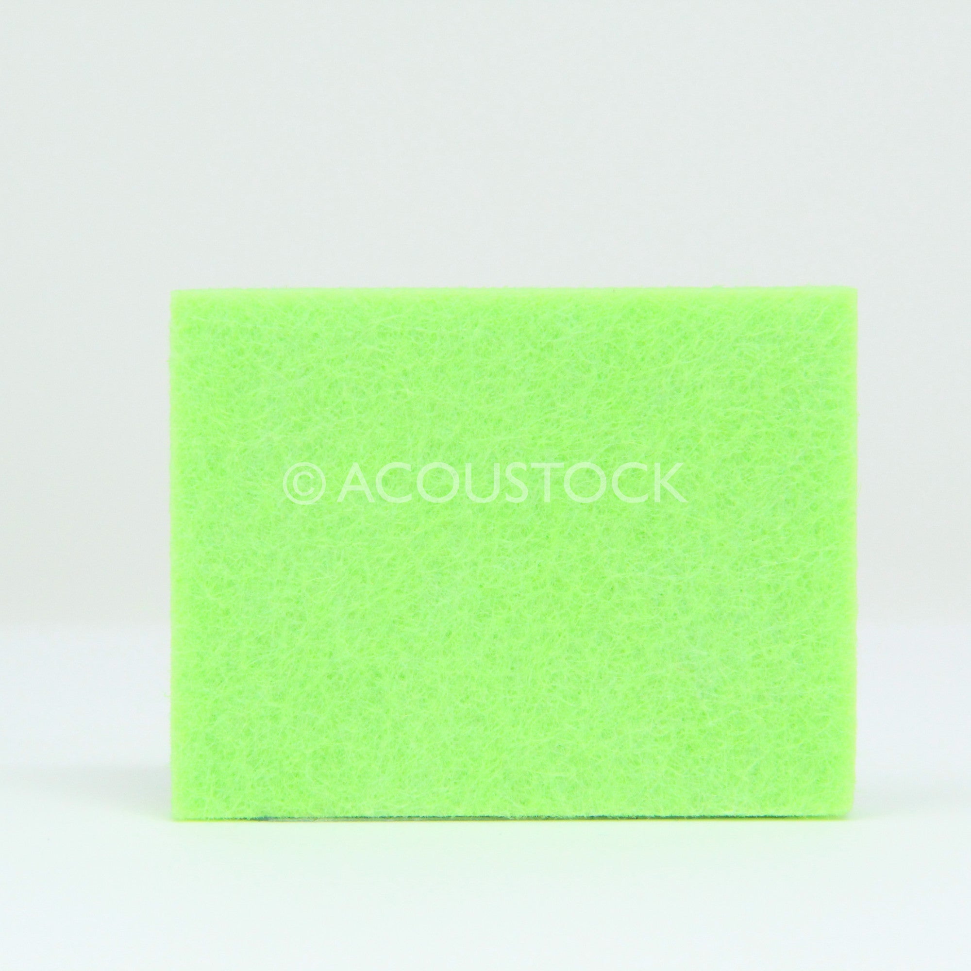 Acoustock PET Felt Acoustic Panel Bright Green | Plastock