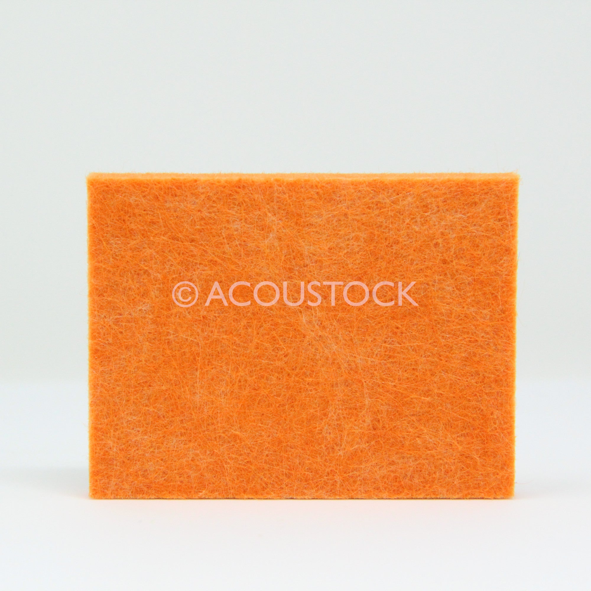 Acoustock PET Felt Acoustic Panel Orange Fizz | Plastock