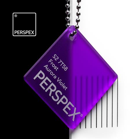 Perspex Frost Aurora Violet S2 7T58 Sheet | Plastock