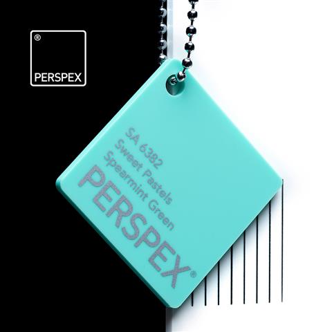 Perspex Pastel Spearmint Green  SA 6382 Sheet | Plastock